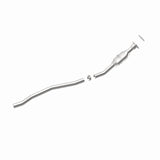 MagnaFlow direct-fit catalytic converter fits 2001-2003 Dodge Grand Caravan and 2001 Dodge Caravan and 2001 Dodge Caravan 3.3L stainless steel CARB compliant 4451204