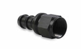 Mr. Gasket 10 AN straight push on hose ends black BL aluminum 200110