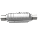 MagnaFlow universal catalytic converter 2.5 inch inlet/outlet stainless steel CARB compliant 441356