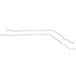 t 2002-04 Jeep Liberty Fuel Line Kit 3.7L V6 Stainless - WGL0241SS Fine Lines
