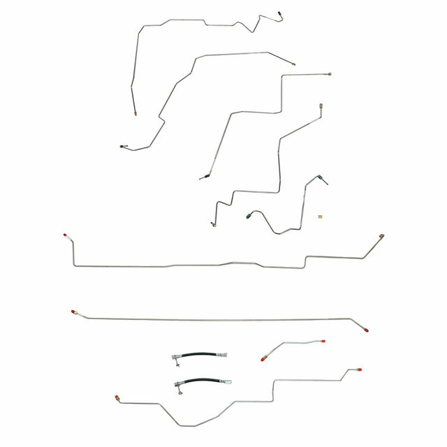 Brake Line Kit for 2002-2005 Dodge Ram 1500 ABS 4WD disc brakes stainless steel