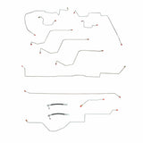 Brake Line Kit for 2002-2005 Dodge Ram 1500 ABS 4WD short bed stainless steel