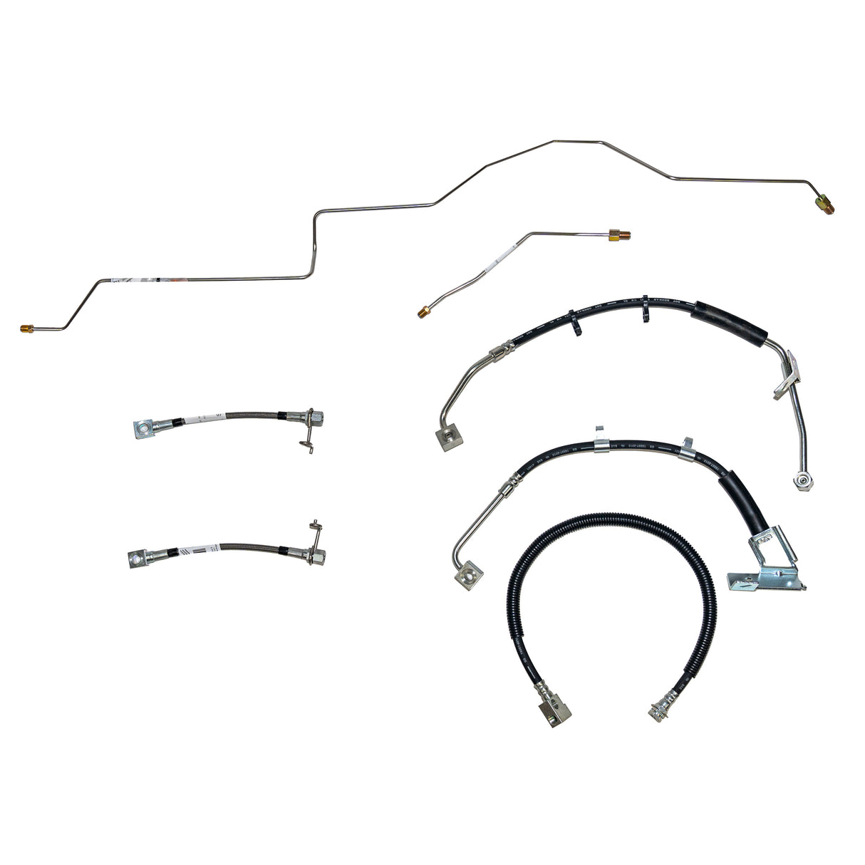 Brake Hose Kit for 2002-2005 Dodge Ram 1500 Complete AWABS ABS disc brakes steel