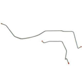 Brake Line for 2002-2005 GMC Sierra Rear Axle Lines w/ Quadrasteer Set stainless steel