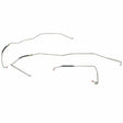 t 2002-06 Chevrolet Avalanche 2500 Transmission Cooler Lines Stainless - TTC0301SS Fine Lines