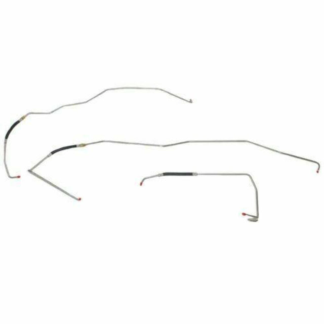 t 2002-06 Chevrolet Avalanche 2500 Transmission Cooler Lines Stainless - TTC0301SS Fine Lines