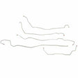 t 2003-07 Hummer H2 Front Brake Line Kit Stainless TKT0201SS Fine Lines