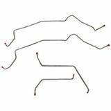 Transmission Cooler Lines for 2002-2009 Chevy Trailblazer stainless steel