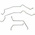 Transmission Cooler Line Kit for 2002-2009 Chevy Trailblazer stainless steel
