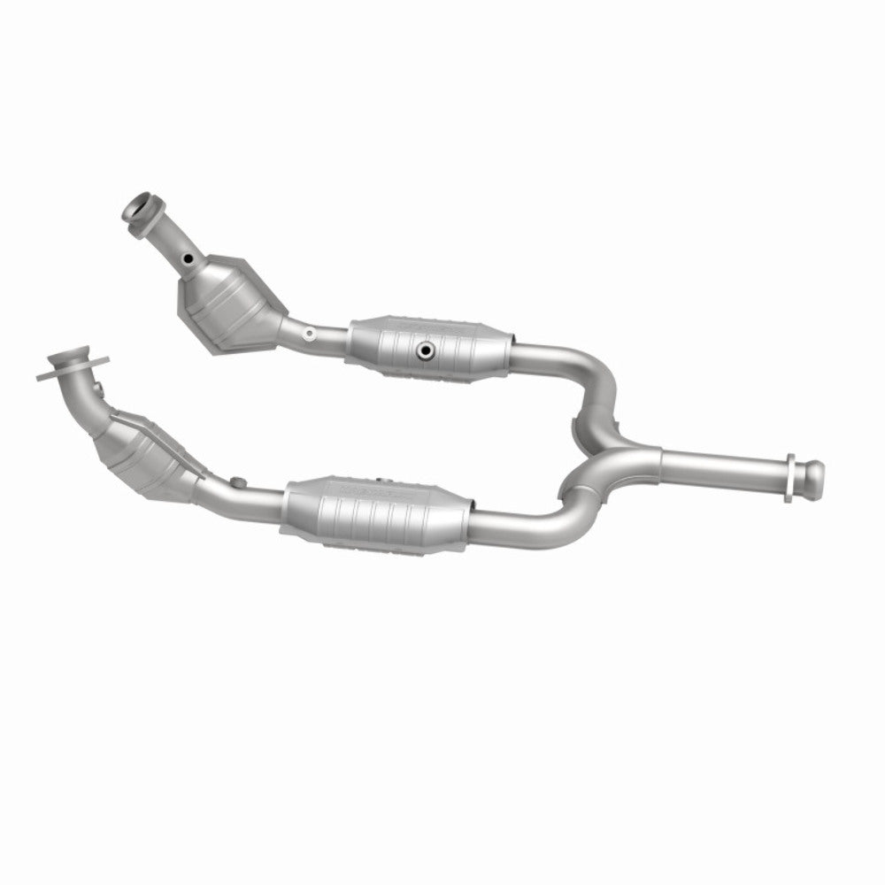 MagnaFlow direct-fit catalytic converter for 2002-2004 Ford Mustang stainless steel CARB compliant 444063