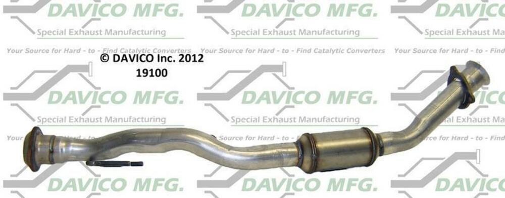 t 2002-2005 Chevrolet Trailblazer Catalytic Converter 19100 Davico Mfg