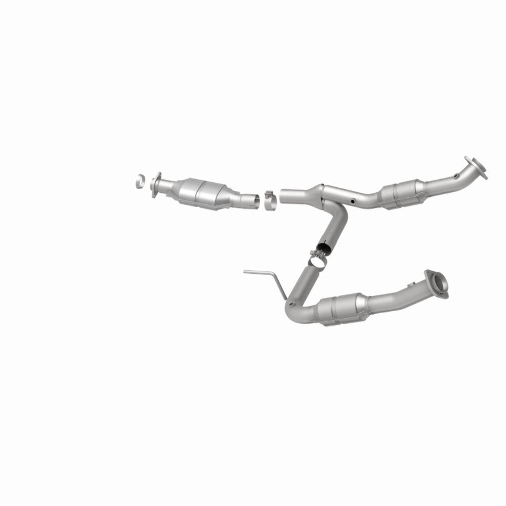 MagnaFlow direct-fit catalytic converter for 2002-2005 Ford stainless steel CARB compliant 93108