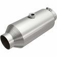 MagnaFlow universal catalytic converter 2.25 inch inlet/outlet stainless steel CARB compliant 5461325