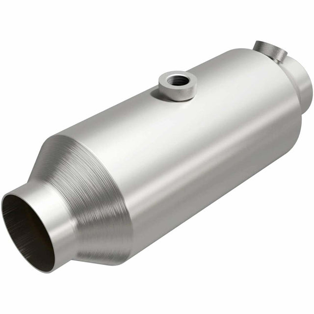 MagnaFlow universal catalytic converter 2.25 inch inlet/outlet stainless steel CARB compliant 5461325