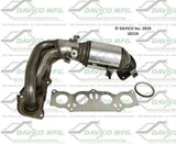 t 2002-2006 Toyota Camry Catalytic Converter 18210 Davico Mfg