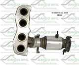 t 2002-2006 Toyota Camry Catalytic Converter 18210 Davico Mfg