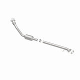 MagnaFlow direct-fit catalytic converter fits 2002 Buick Rendezvous, 2002 Chevrolet Venture, and additional vehicles and 2002 Buick Rendezvous 3.4L stainless steel CARB compliant 4