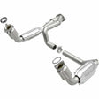 MagnaFlow direct-fit catalytic converter for 2001-2002 Chevy Silverado stainless steel CARB compliant