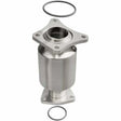 MagnaFlow direct-fit catalytic converter fits 2002-2003 Nissan Maxima and 2002-2004 INFINITI I35, this and 2002 Infiniti I35 3.5L fr 3.5L stainless steel CARB compliant 444032
