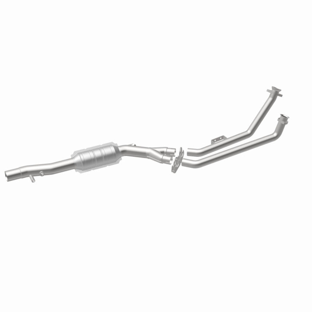 MagnaFlow direct-fit catalytic converter fits 2002 Mercedes SL600 passenger side passenger side stainless steel CARB compliant 24015