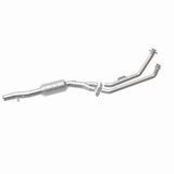 MagnaFlow direct-fit catalytic converter fits 2002 Mercedes SL600 passenger side passenger side stainless steel CARB compliant 24015