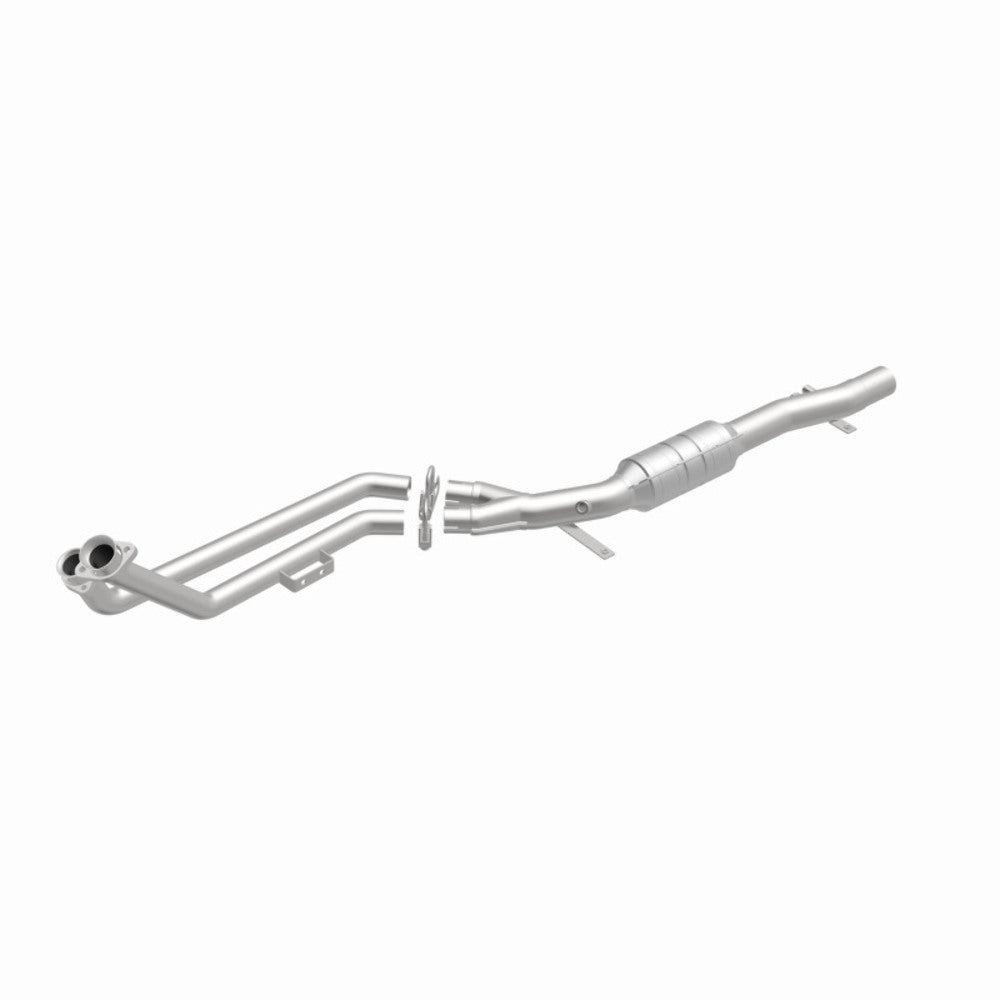 MagnaFlow direct-fit catalytic converter fits 2002 Mercedes SL600 passenger side passenger side stainless steel CARB compliant 24015