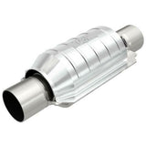 MagnaFlow universal catalytic converter 2 inch inlet/outlet stainless steel CARB compliant 441234