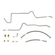 t 2003-04 Jeep Wrangler Transmission Cooler Lines TJ w/ 4.0L Stainless WTC0355SS Fine Lines