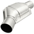 MagnaFlow universal catalytic converter 2.25 inch inlet/outlet stainless steel CARB compliant 457175