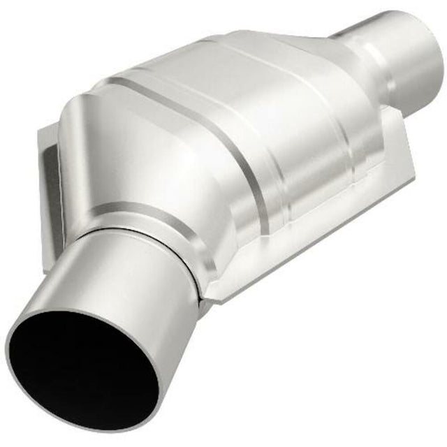 MagnaFlow universal catalytic converter 2.25 inch inlet/outlet stainless steel CARB compliant 457175