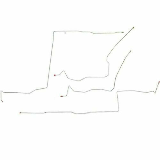 t 2003-05 Dodge Neon SRT-4 Intermediate Brake Line Steel - WIN0383OM Fine Lines