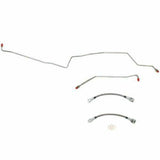 Brake Line for 2003-2005 Jeep Liberty Rear Axle Lines No- Rear No ABS stainless steel