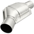 MagnaFlow universal catalytic converter 2 inch inlet/outlet stainless steel CARB compliant 454174