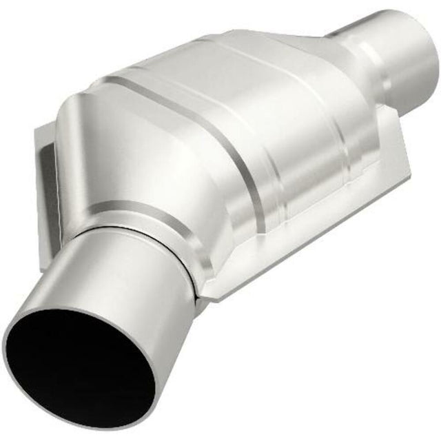 MagnaFlow universal catalytic converter 2 inch inlet/outlet stainless steel CARB compliant 454174