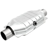 MagnaFlow universal catalytic converter 2.5 inch inlet/outlet stainless steel CARB compliant OBDII 459056
