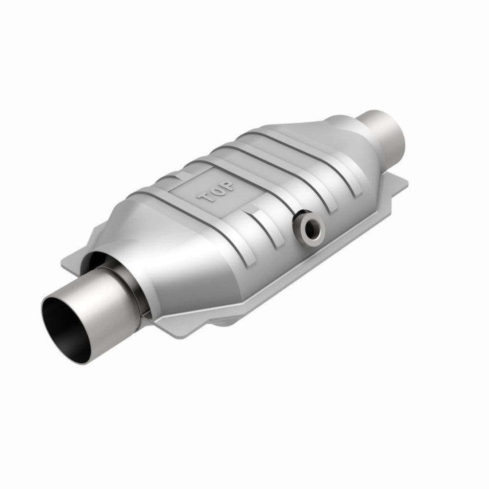 MagnaFlow universal catalytic converter 2.5 inch inlet/outlet stainless steel CARB compliant OBDII 459056