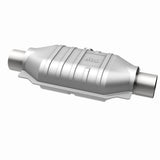 MagnaFlow universal catalytic converter 2.5 inch inlet/outlet stainless steel CARB compliant OBDII 459056