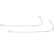 Intermediate Brake Line Kit for 2003-2006 Chevy Tahoe stainless steel
