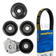 t 2003-2004 Ford Mustang Serpentine Belt Drive Component Kit Goodyear 5008 Good Year Belts