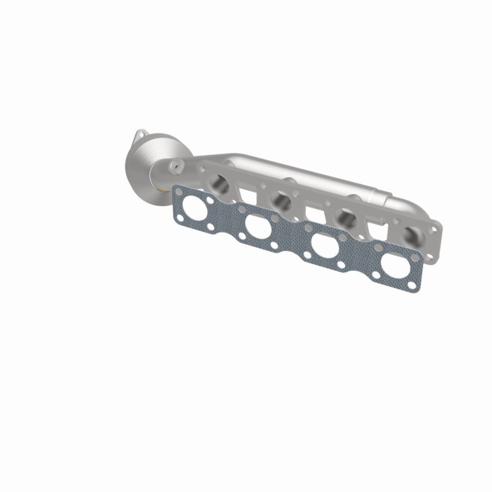 MagnaFlow direct-fit catalytic converter fits 2003-2004 INFINITI M45 and 2003-2006 INFINITI Q45, this and 2003-2004 M45 V8 4.5 4.5 inch inlet/outlet stainless steel CARB compliant 