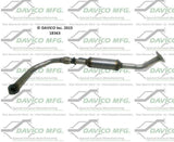 t 2003-2004 Toyota Tundra Catalytic Converter 18363 Davico Mfg