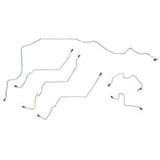 t 2003 - 2005 Dodge Ram 2500/3500 4WD, AWABS Front Brake Line Kit - WKT0354OM Fine Lines
