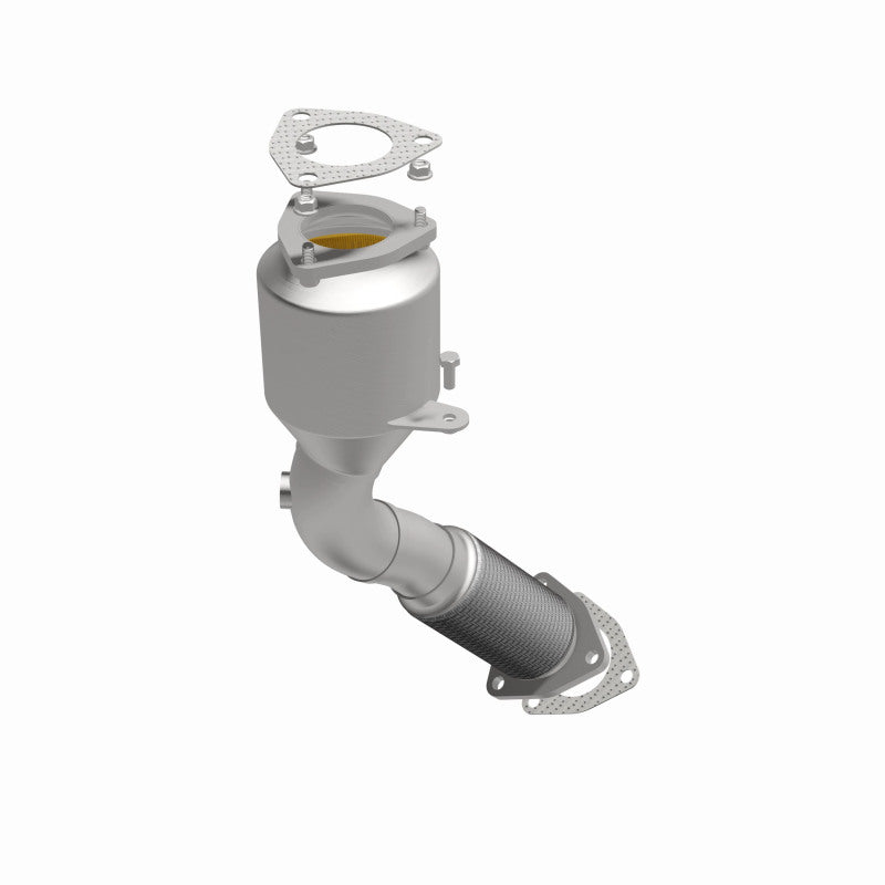 MagnaFlow direct-fit catalytic converter fits 2003-2006 Cayenne V8 4.5 inch inlet/outlet stainless steel CARB compliant 52366