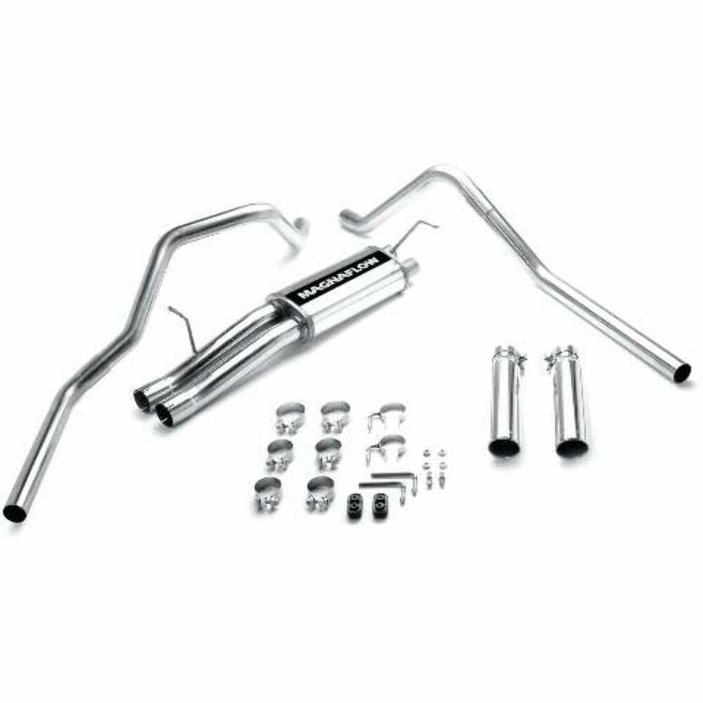 MagnaFlow cat-back exhaust system for 2003-2006 Chevy Silverado 2500 polished 15829