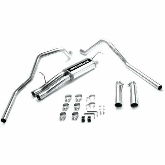 MagnaFlow cat-back exhaust system for 2003-2006 Chevy Silverado 2500 polished 15829