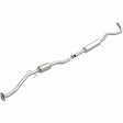 MagnaFlow direct-fit catalytic converter fits 2003-2006 Toyota Matrix and Pontiac Vibe, this and 2003-2006 Matrix L4 stainless steel CARB compliant 52440