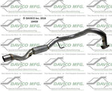 t 2003-2007 GMC Sierra 2500 HD Catalytic Converter 19459 Davico Mfg