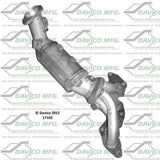 t 2003-2008 Mazda 6 Catalytic Converter 17102 Davico Mfg