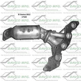 t 2003-2008 Mazda 6 Catalytic Converter 17102 Davico Mfg
