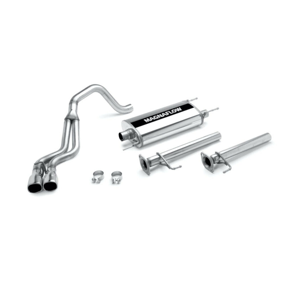 MagnaFlow cat-back exhaust system for 2003-2009 Toyota 4Runner stainless steel polished 15781
